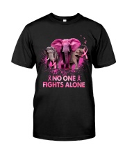 No one fights alone Classic T-Shirt front