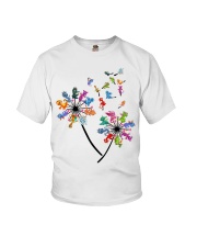 Dragon dandelions Youth T-Shirt tile
