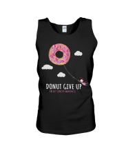 Donut give up Unisex Tank tile