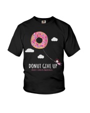 Donut give up Youth T-Shirt tile