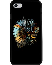 Life is better Phone Case tile