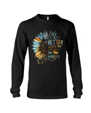 Life is better Long Sleeve Tee tile