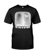 The x-ray of my heart Classic T-Shirt tile
