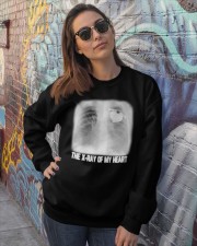 The x-ray of my heart Crewneck Sweatshirt lifestyle-unisex-sweatshirt-front-3
