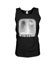 The x-ray of my heart Unisex Tank tile