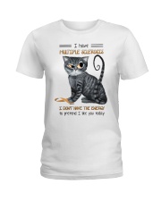 I have multiple sclerosis Ladies T-Shirt tile