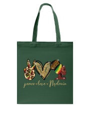 Peace Love Melanin - Printed Apparels Tote Bag tile