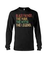 Black father the man the myth the legend Long Sleeve Tee tile