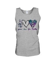 Peace Love You matter Unisex Tank tile