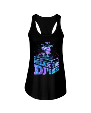 Relax The DJ's Here Ladies Flowy Tank tile
