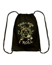 This is how I roll Drawstring Bag tile