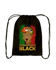 Unapologetically Black Drawstring Bag tile
