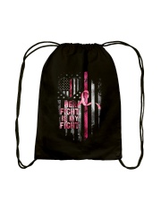 Her fight is my fight Drawstring Bag tile
