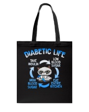 So done with this diabetic life Tote Bag tile