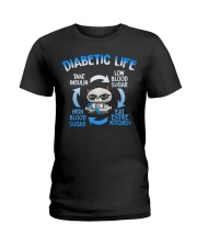 So done with this diabetic life Ladies T-Shirt tile