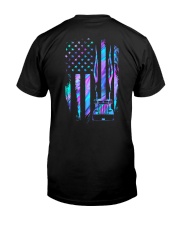 Trucker American flag Classic T-Shirt tile
