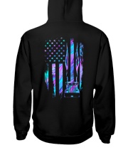 Trucker American flag Hooded Sweatshirt tile