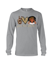Peace Love Melanin - Printed apparels Long Sleeve Tee tile