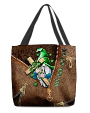 Not luck just god All-over Tote front