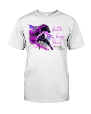 Faith hope love Classic T-Shirt front