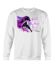 Faith hope love Crewneck Sweatshirt tile