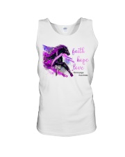 Faith hope love Unisex Tank tile