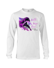 Faith hope love Long Sleeve Tee tile