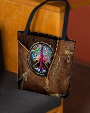 Every little thing is gonna be alright All-over Tote aos-all-over-tote-lifestyle-front-02