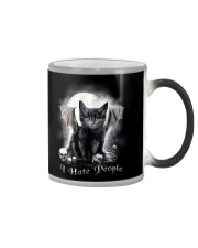 I hate people Color Changing Mug tile