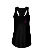 My faith is bigger than fear Ladies Flowy Tank tile