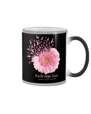 Faith hope love Color Changing Mug tile
