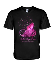 Faith Hope Love V-Neck T-Shirt tile