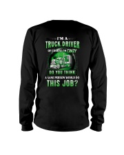 I'm a truck driver Long Sleeve Tee tile