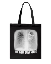 The x-ray of my heart Tote Bag tile