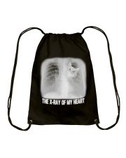 The x-ray of my heart Drawstring Bag tile