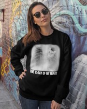 The x-ray of my heart Crewneck Sweatshirt lifestyle-unisex-sweatshirt-front-3