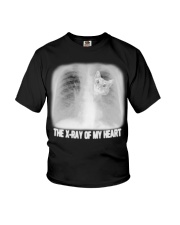 The x-ray of my heart Youth T-Shirt tile