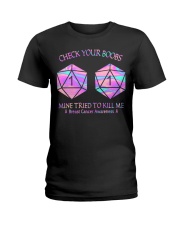 Check your boobs Ladies T-Shirt tile