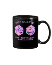 Check your boobs Mug tile