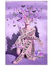 Never give up 11x17 Poster front
