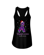 Merry Christmas Ladies Flowy Tank tile