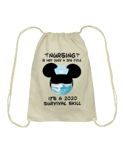 Nurse survival skill Drawstring Bag tile