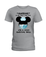 Nurse survival skill Ladies T-Shirt tile