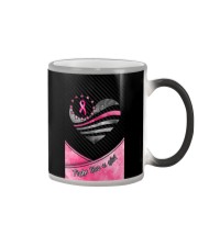 Fight like a girl Color Changing Mug tile