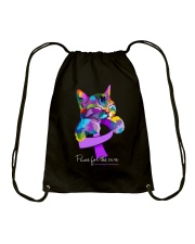 Paws for the cure Drawstring Bag tile