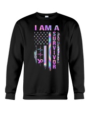 I'm a survivor Crewneck Sweatshirt tile