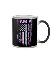 I'm a survivor Color Changing Mug tile