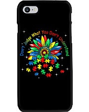 Don't judge what you don't understand Phone Case tile