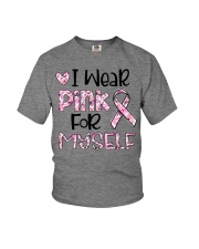 I wear pink Youth T-Shirt tile