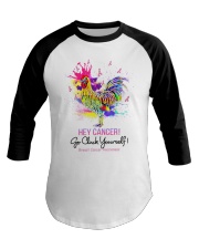 Go cluck yourself Baseball Tee tile